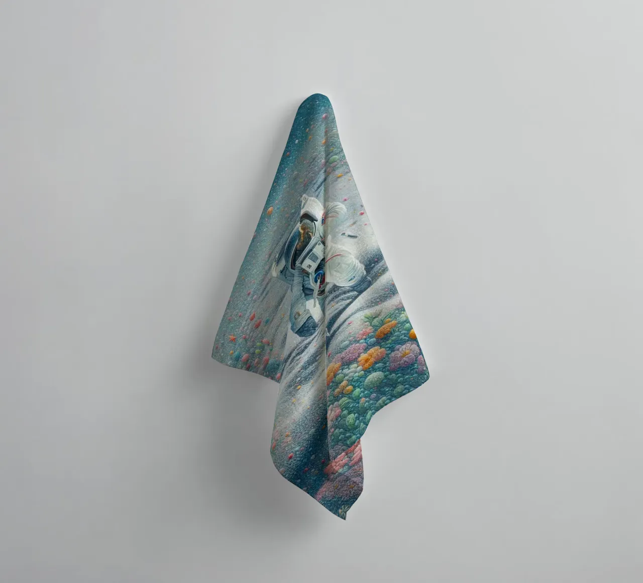Der Astronaut des Gartens Handtuch von 🎁 ARTVI-SHOP