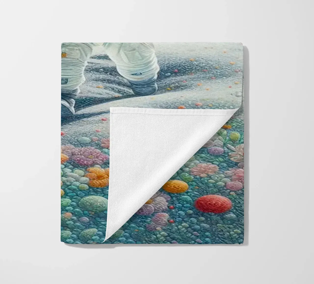 L'astronauta del giardino telo mare da 🎁 ARTVI-SHOP