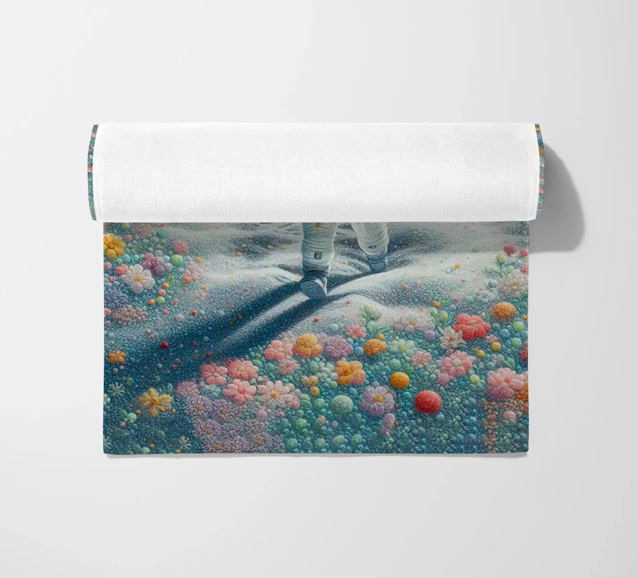 L'astronauta del giardino telo mare da 🎁 ARTVI-SHOP
