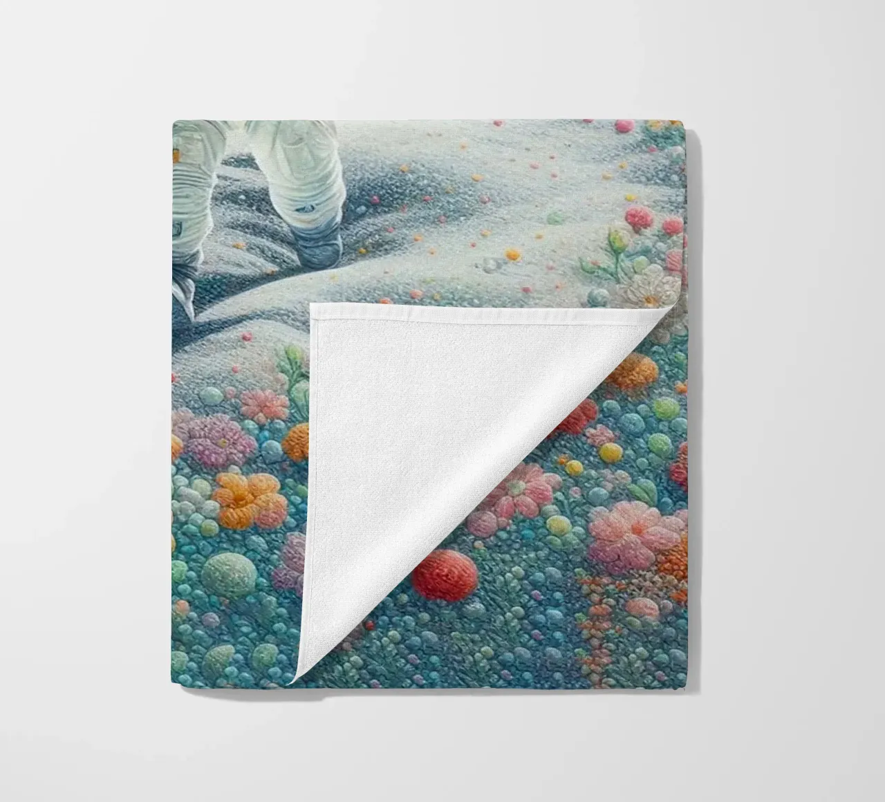 L'astronauta del giardino telo mare da 🎁 ARTVI-SHOP
