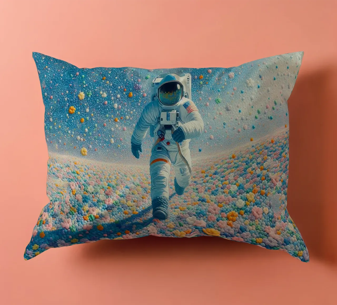 Der Astronaut des Gartens Kissen von 🎁 ARTVI-SHOP