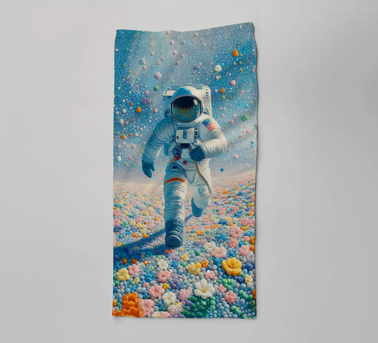 The astronaut of the garden towel by 🎁 ARTVI-SHOP