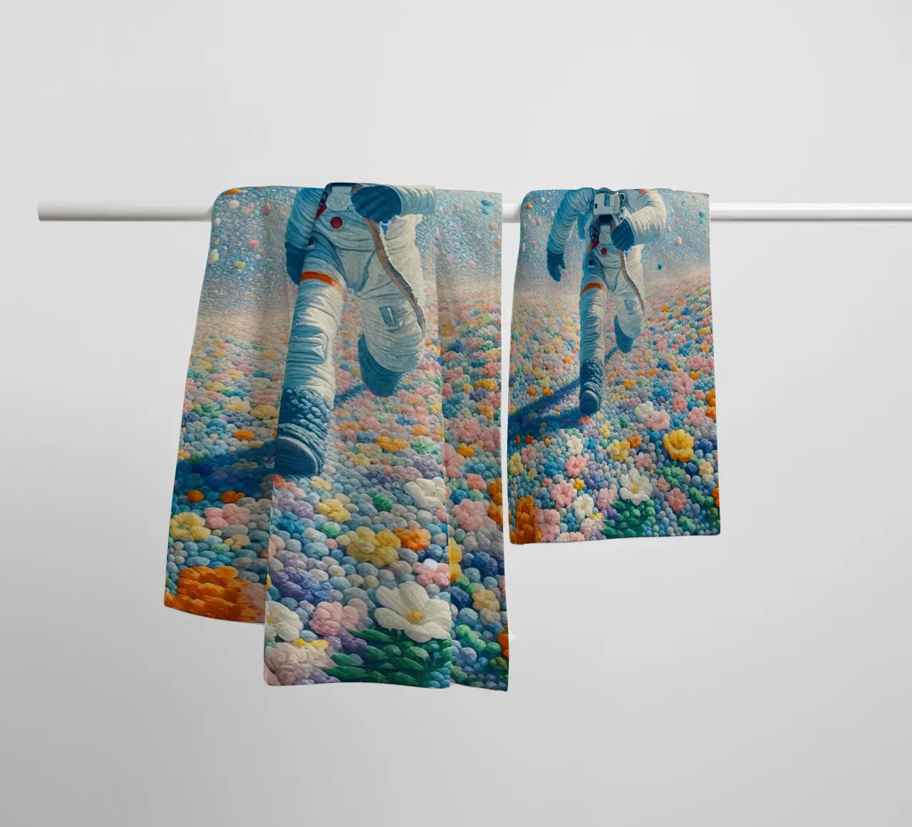 The astronaut of the garden towel by 🎁 ARTVI-SHOP