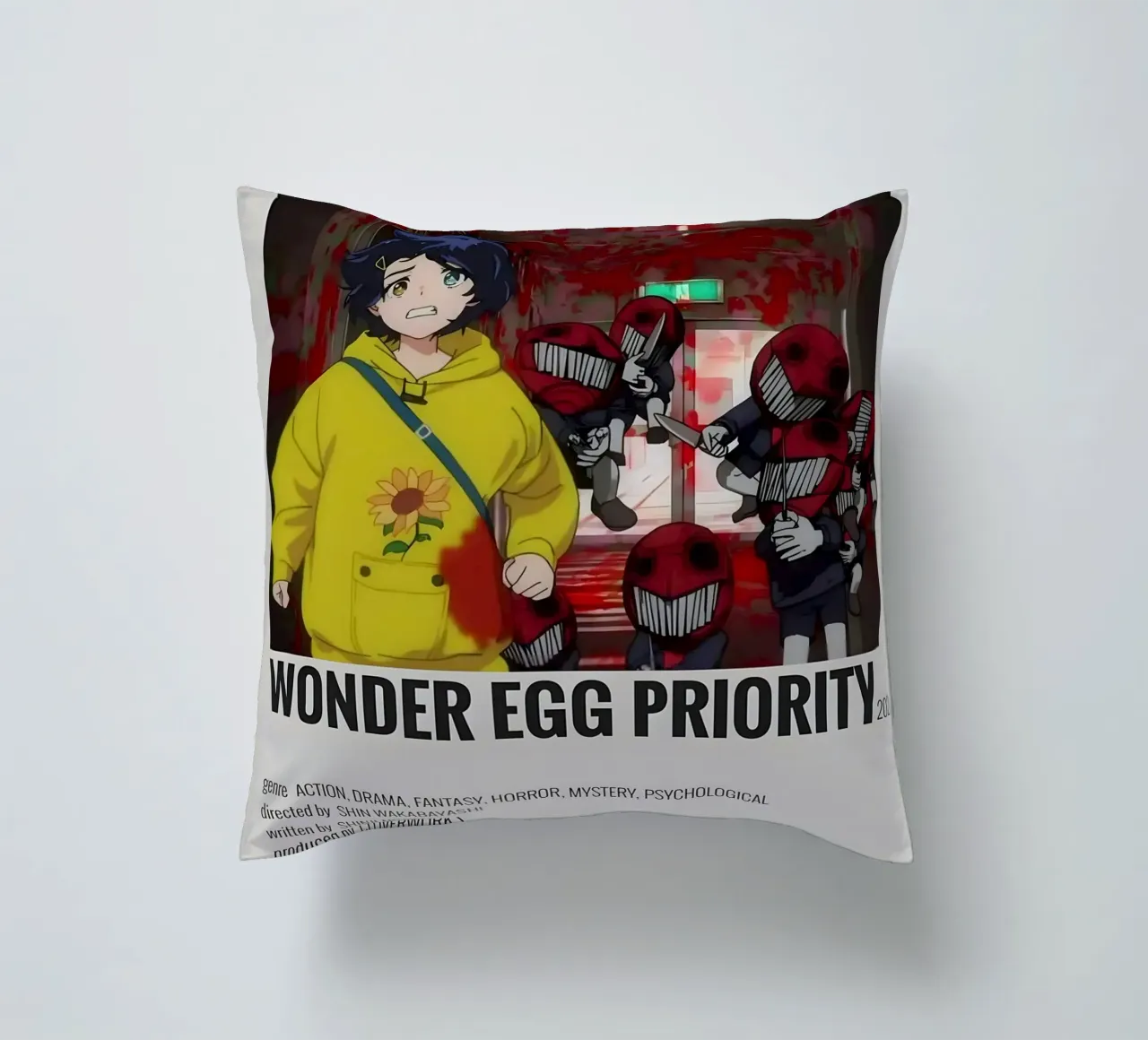 WONDER EGG PRIORITY 2021 cuscino da Totoya