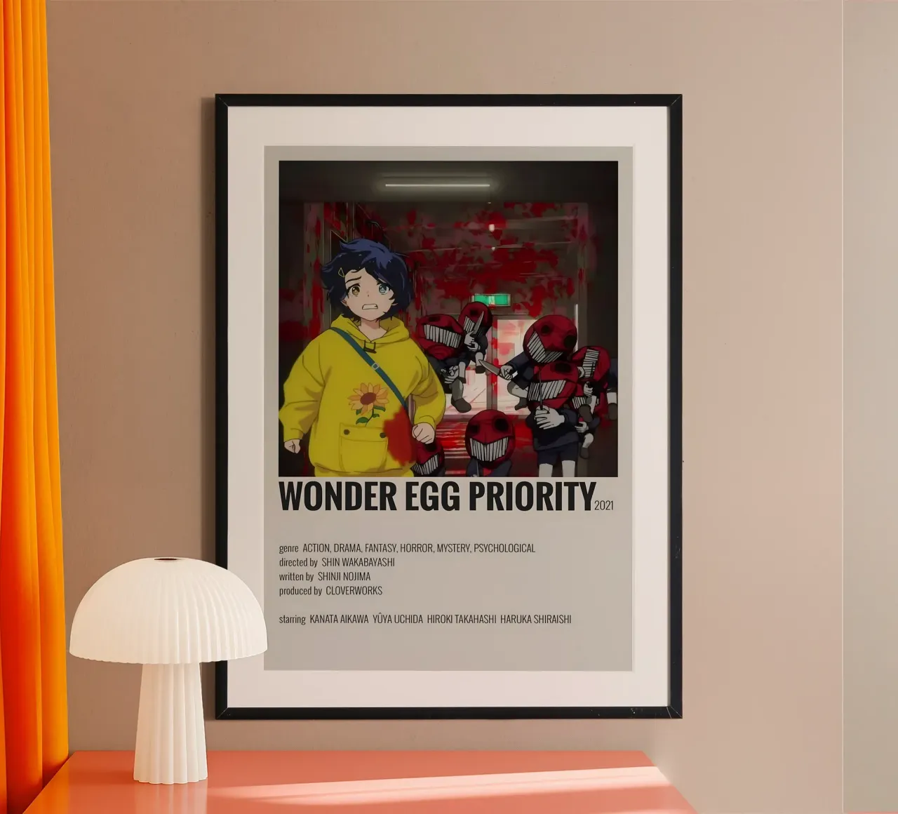 WONDER EGG PRIORITY 2021 carta hahnemühle da Totoya