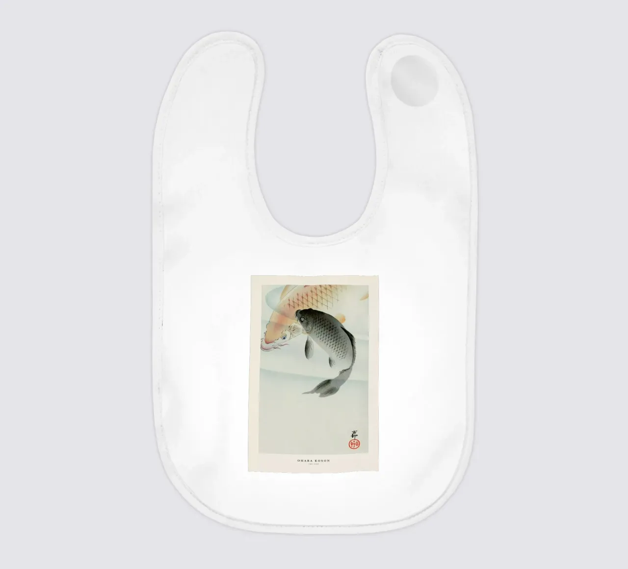 Koson - Two Carp bavaglino da Vintage by JUNIQE