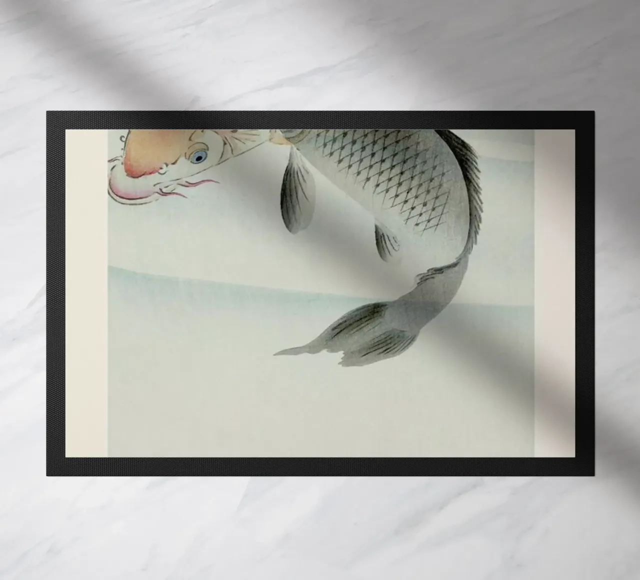 Koson - Two Carp zerbino da Vintage by JUNIQE