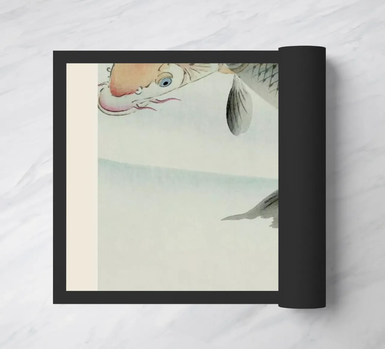 Koson - Two Carp zerbino da Vintage by JUNIQE