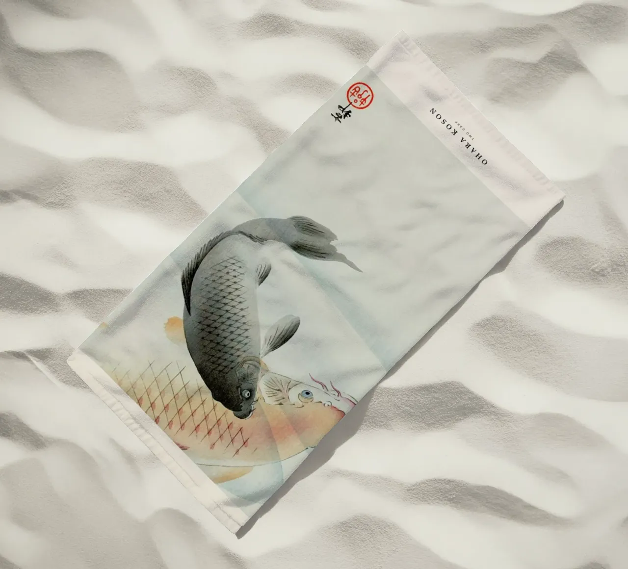 Koson - Two Carp telo mare da Vintage by JUNIQE