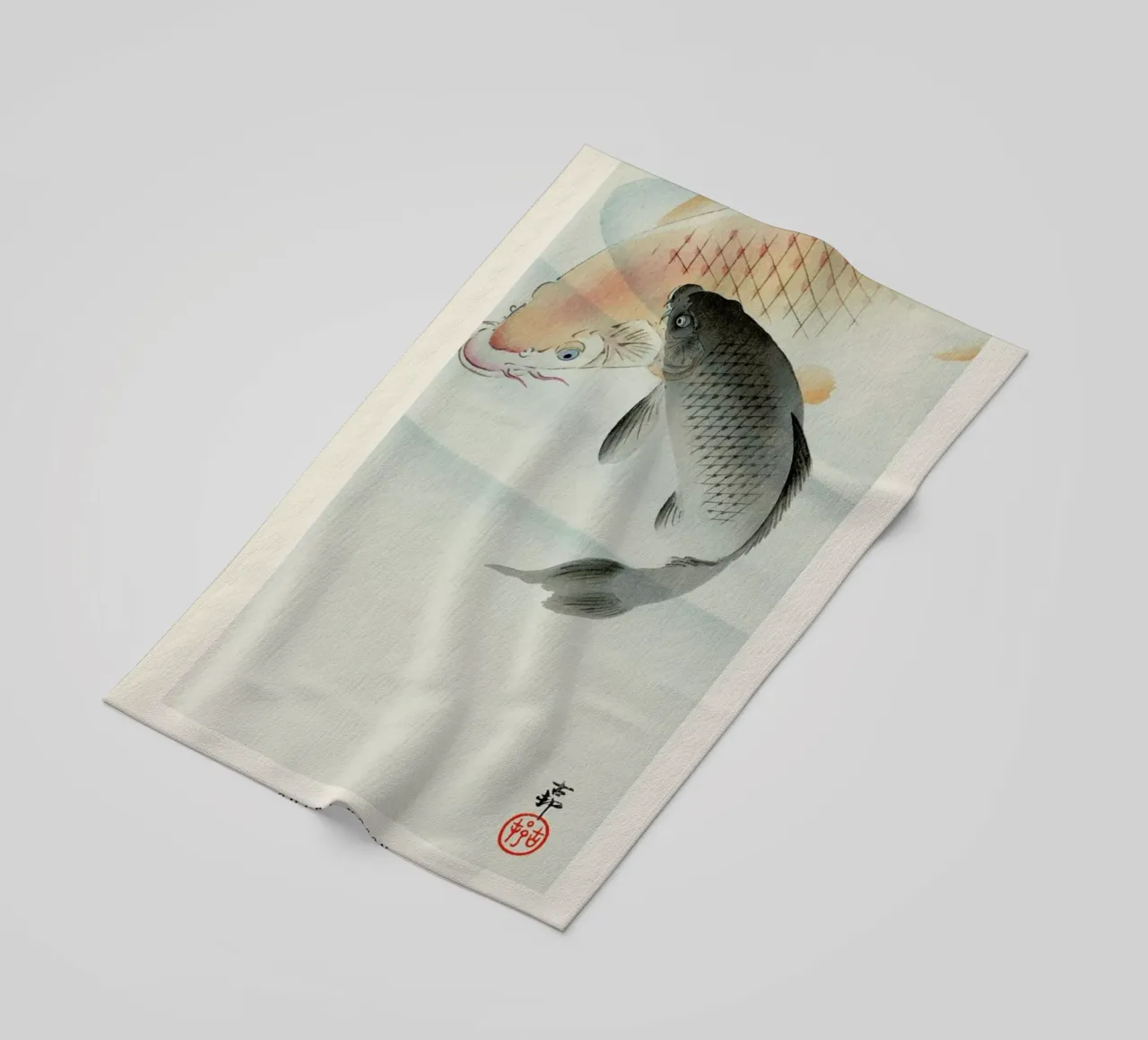 Koson - Two Carp telo mare da Vintage by JUNIQE