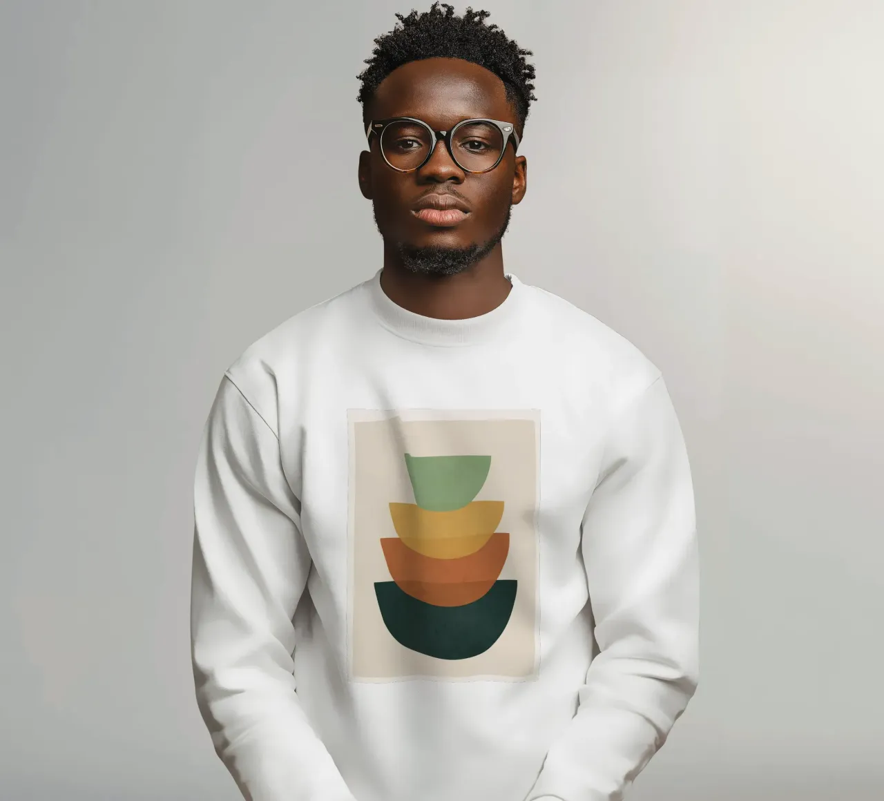Colorful Abstract Shapes 1 sweat de cityart