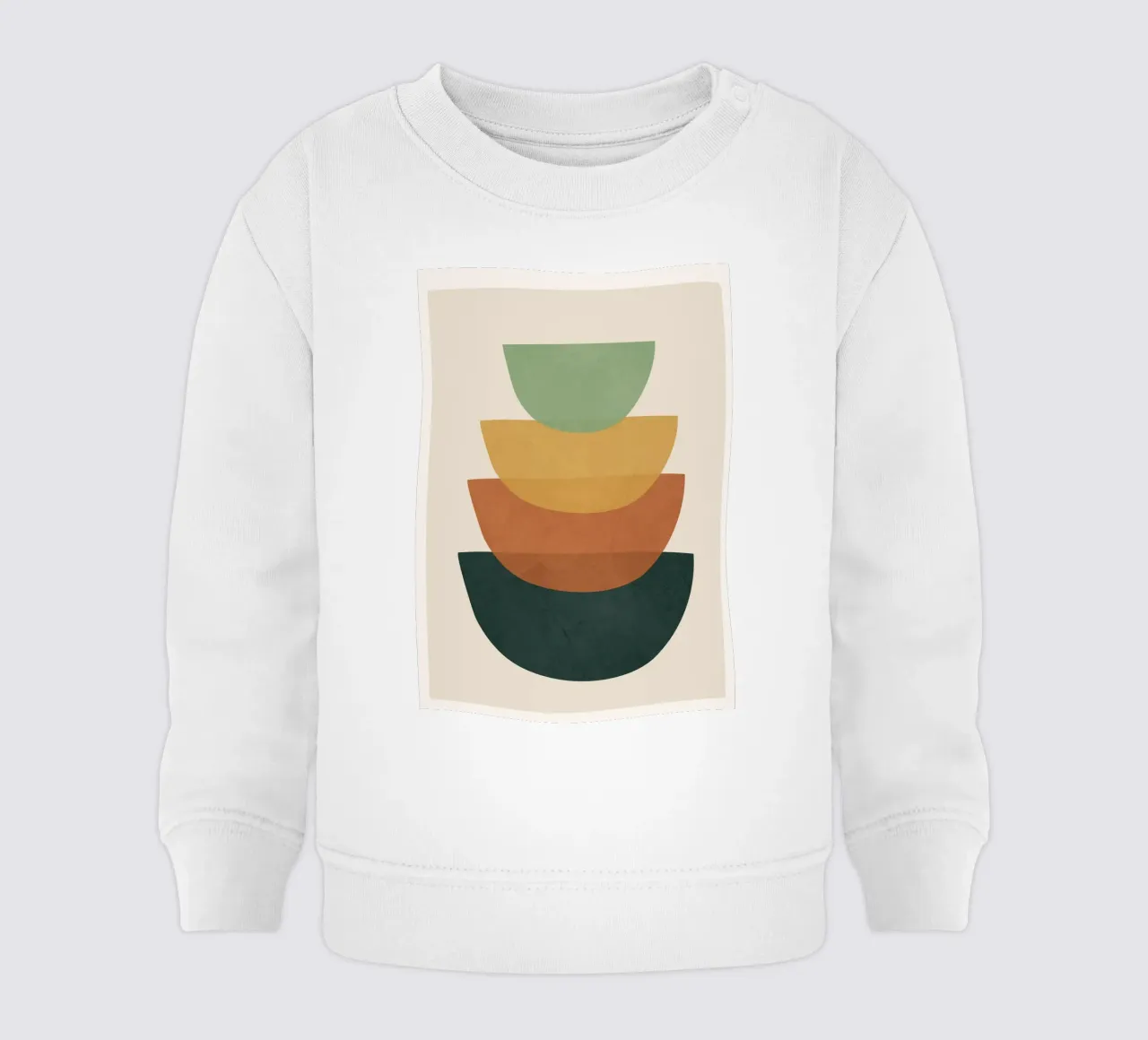 Colorful Abstract Shapes 1 felpa neonato da cityart