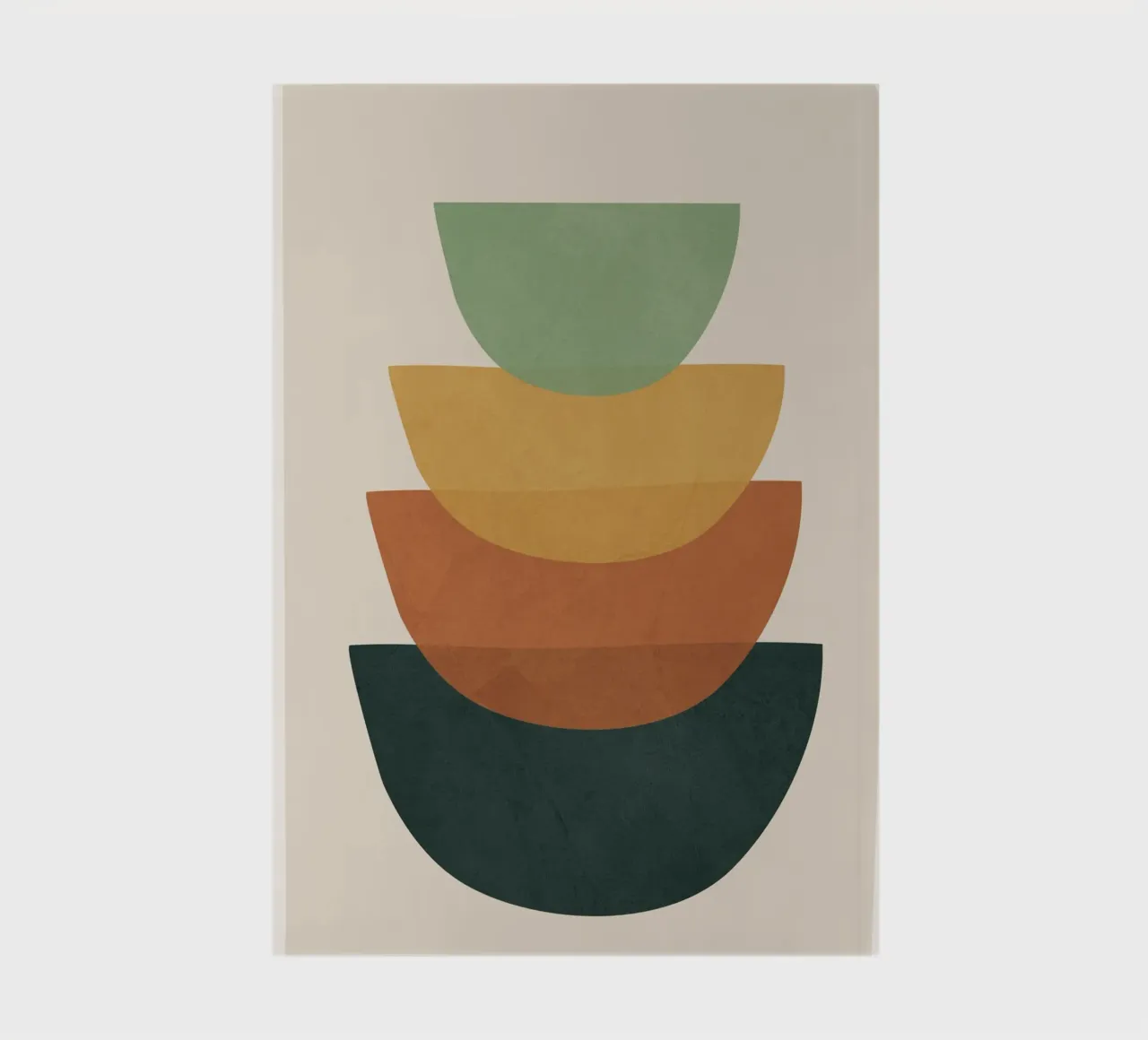 Colorful Abstract Shapes 1 notebook by cityart