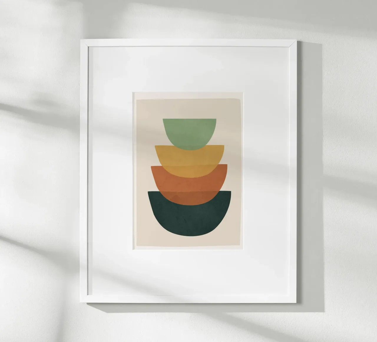 Colorful Abstract Shapes 1 carta hahnemühle da cityart