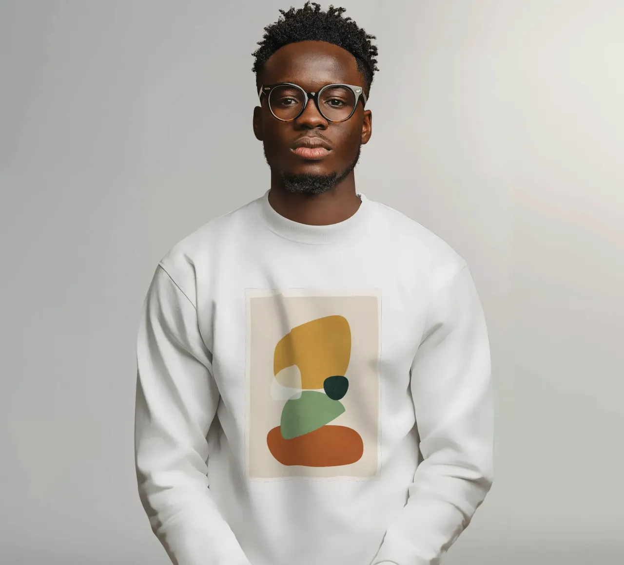 Colorful Abstract Shapes 2 felpa da cityart