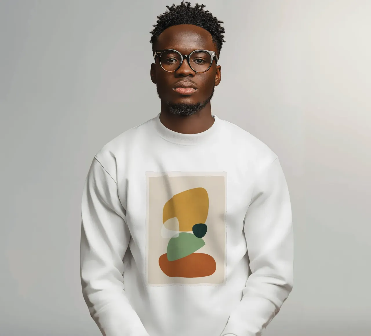 Colorful Abstract Shapes 2 sudadera de cityart