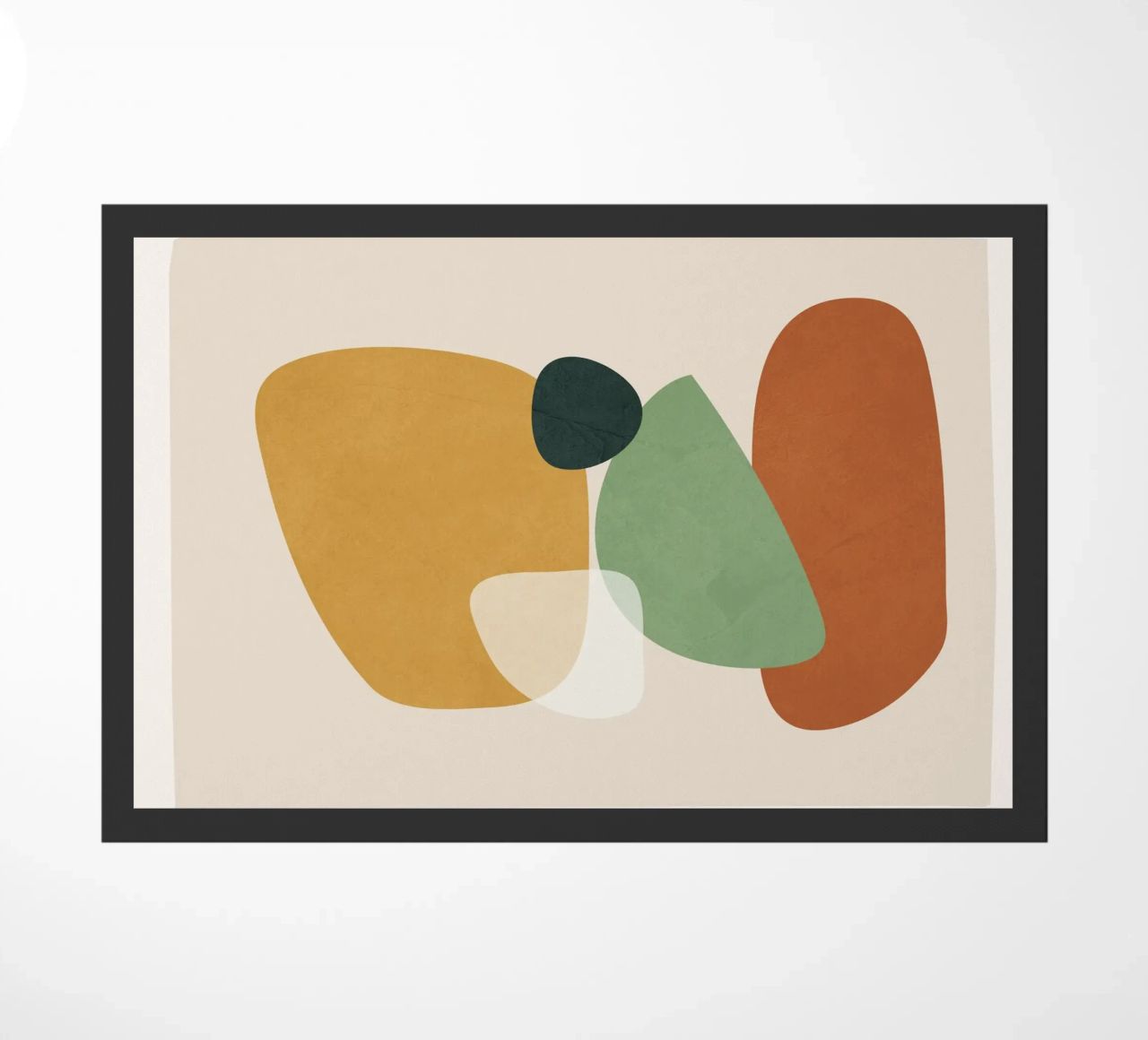 Colorful Abstract Shapes 2 zerbino da cityart
