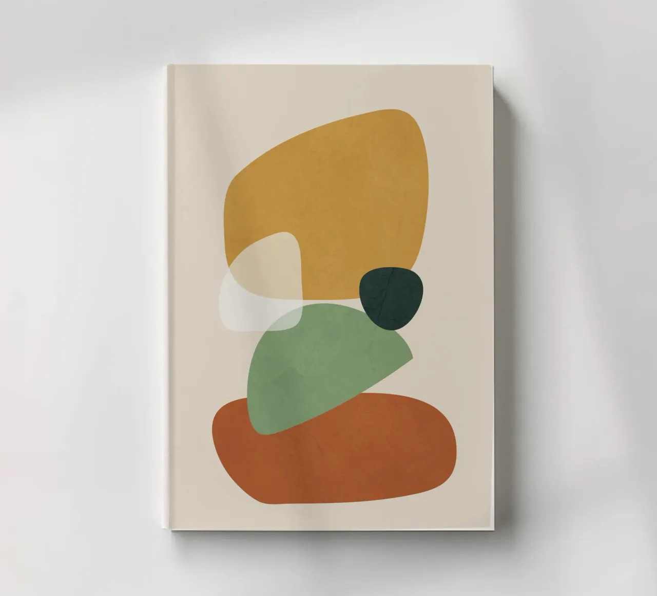 Colorful Abstract Shapes 2 notebook by cityart