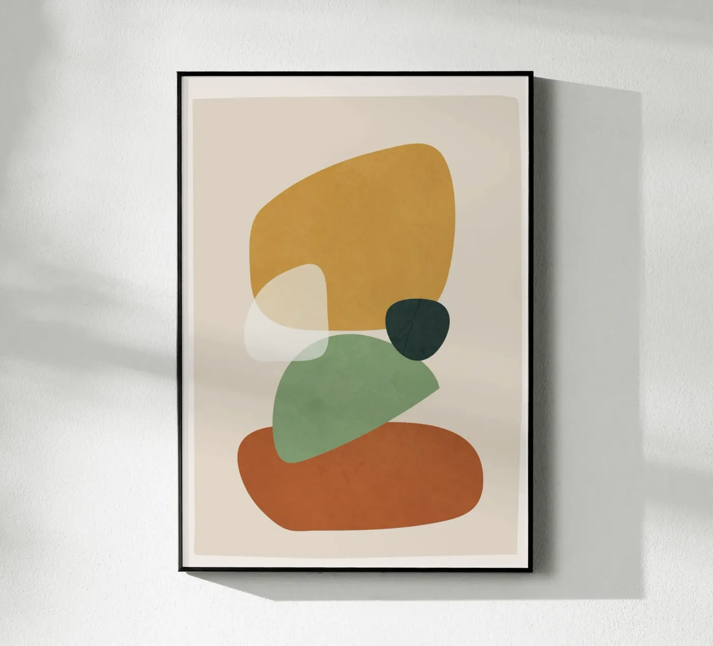 Colorful Abstract Shapes 2 plexiglass da cityart