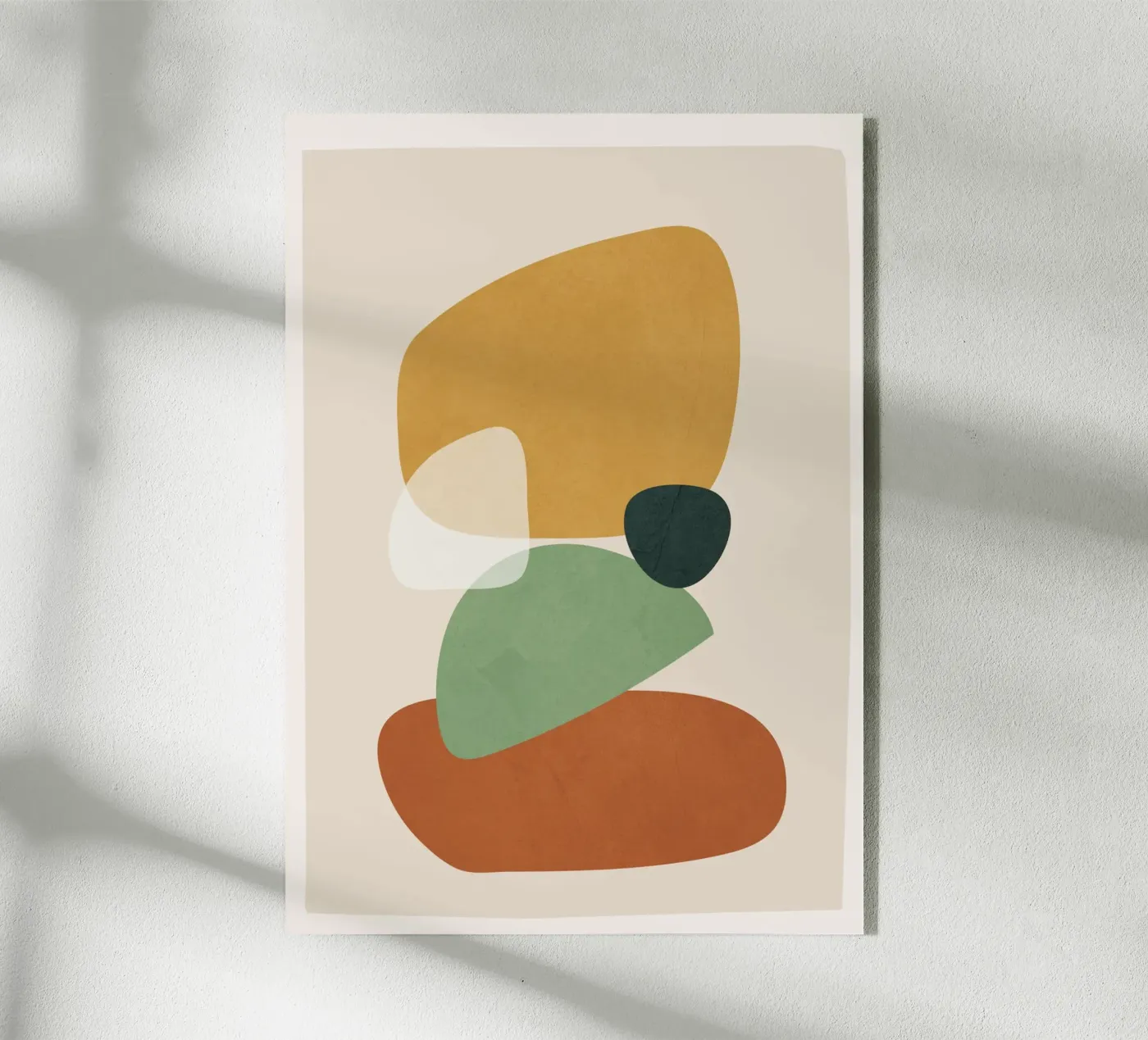 Colorful Abstract Shapes 2 plexiglass da cityart