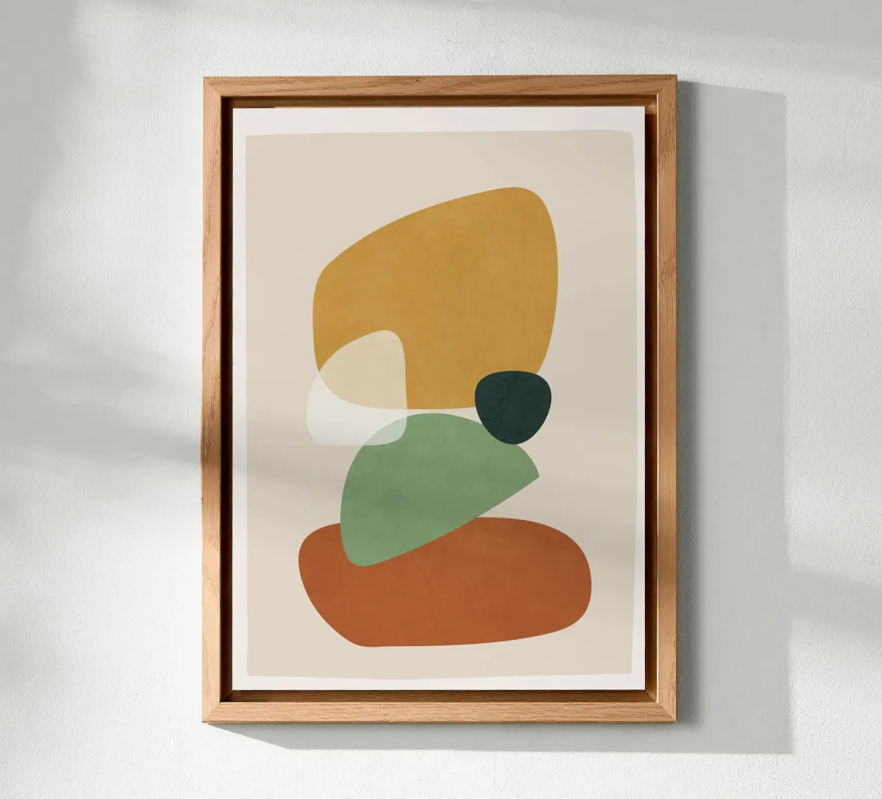 Colorful Abstract Shapes 2 alluminio dibond da cityart