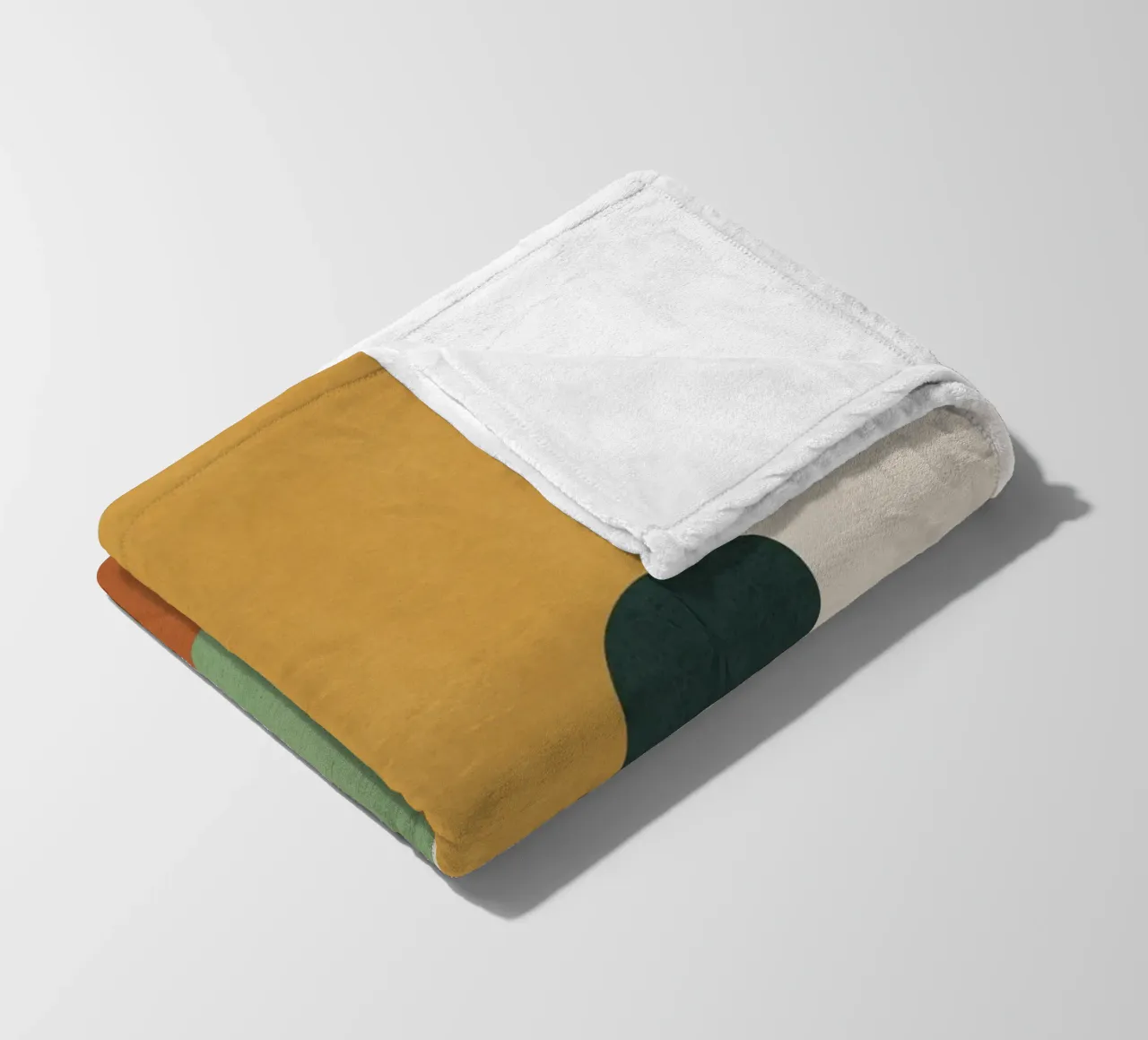 Colorful Abstract Shapes 2 coperta in pile da cityart