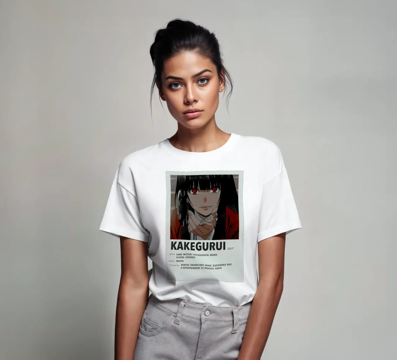 KAKEGURUI  2017 t-shirt da Totoya