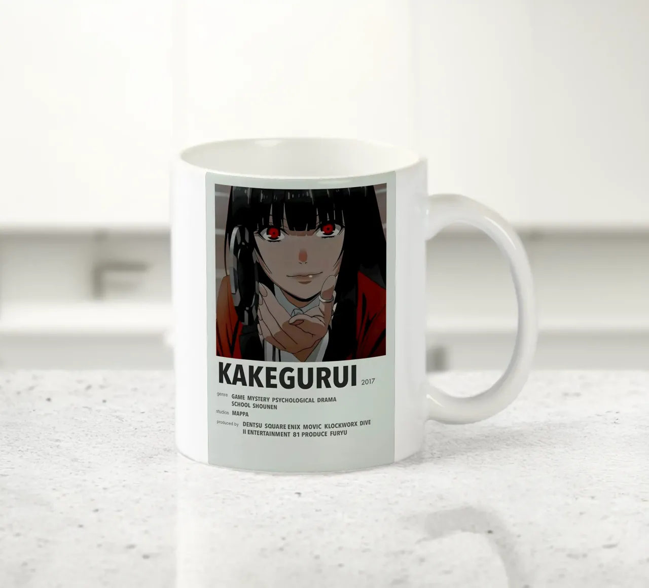 KAKEGURUI  2017 tazza in ceramica da Totoya
