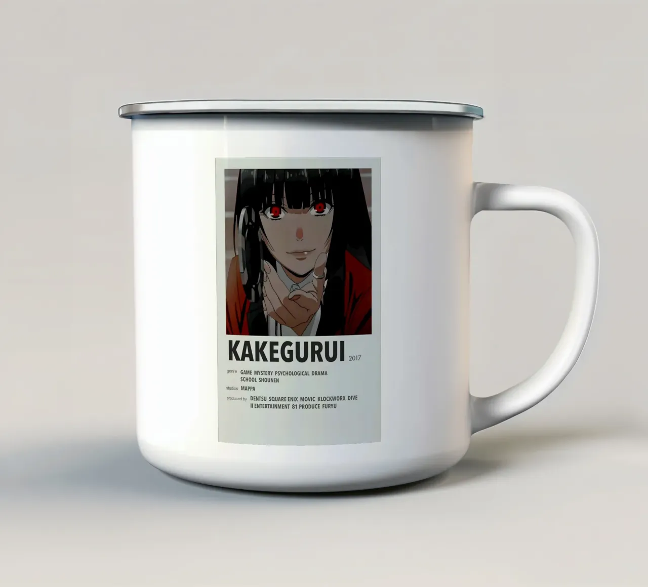 KAKEGURUI  2017 tazza in smalto da Totoya