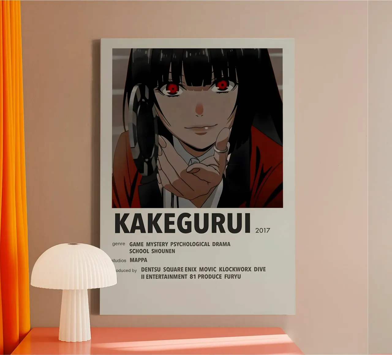 KAKEGURUI  2017 canvas by Totoya