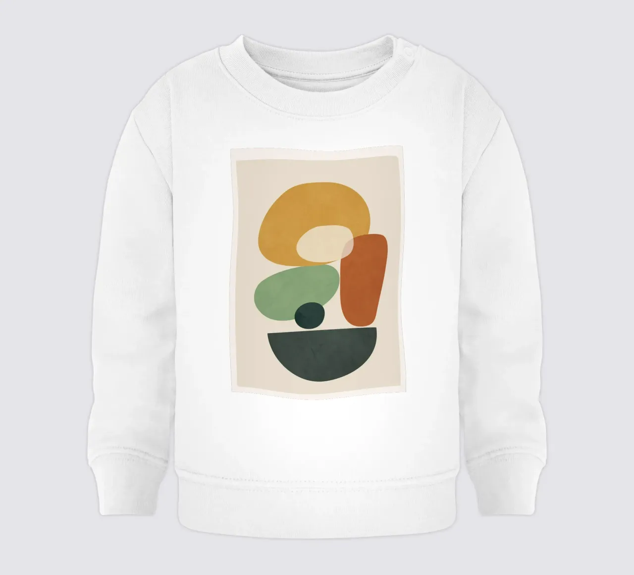 Colorful Abstract Shapes 4 felpa neonato da cityart