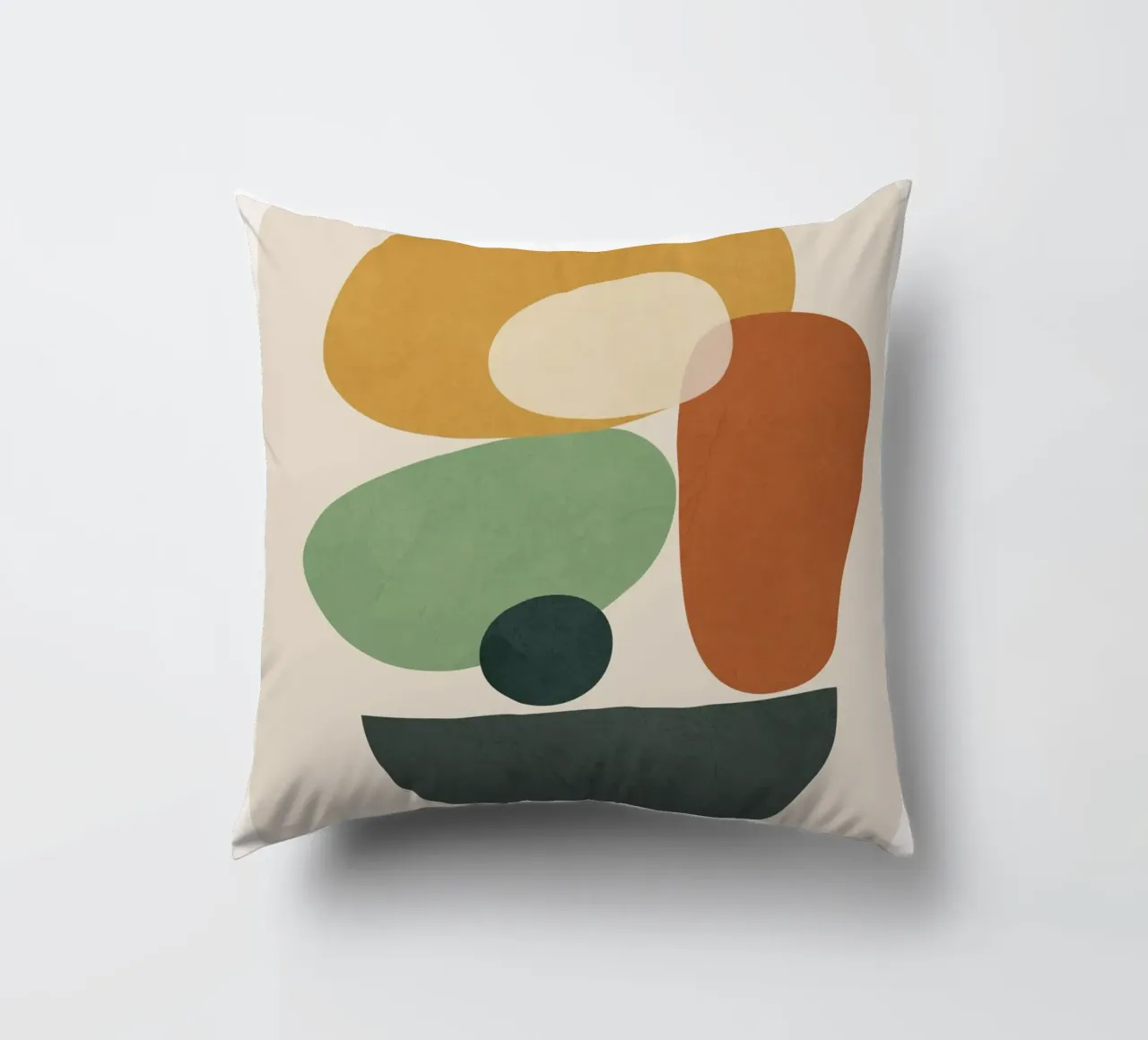 Colorful Abstract Shapes 4 cuscino da cityart