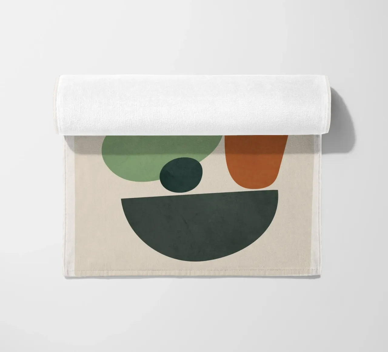 Colorful Abstract Shapes 4 telo mare da cityart