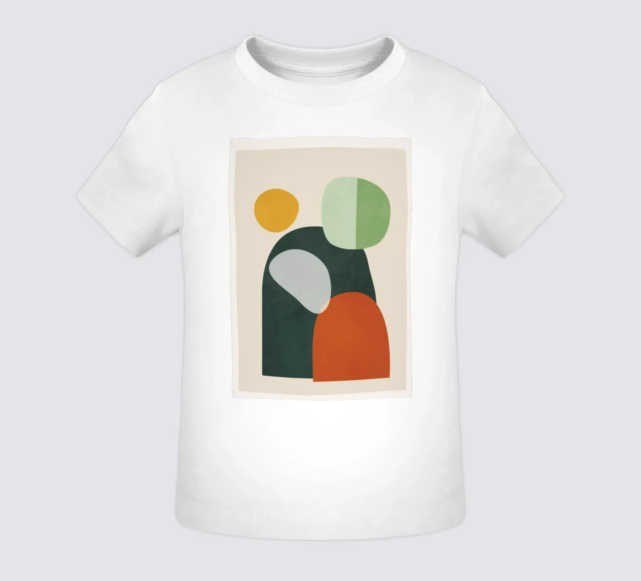 Colorful Abstract Shapes 5 maglietta neonato da cityart