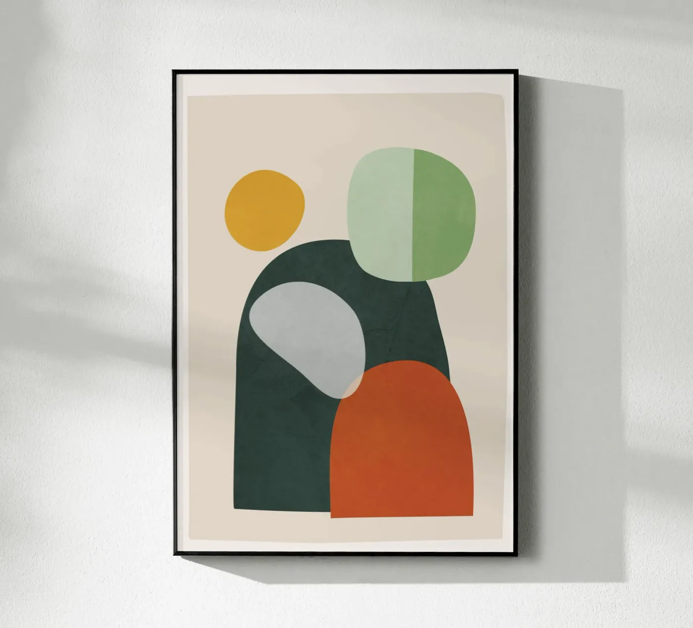 Colorful Abstract Shapes 5 plexiglass da cityart