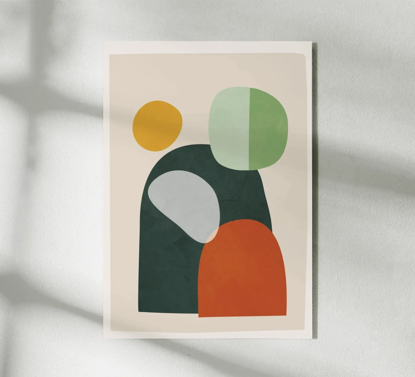 Colorful Abstract Shapes 5 plexiglass da cityart