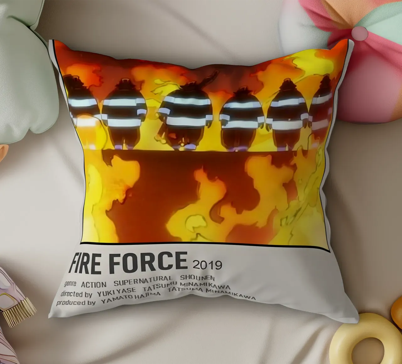 FIRE FORCE 2019 cuscino da Totoya