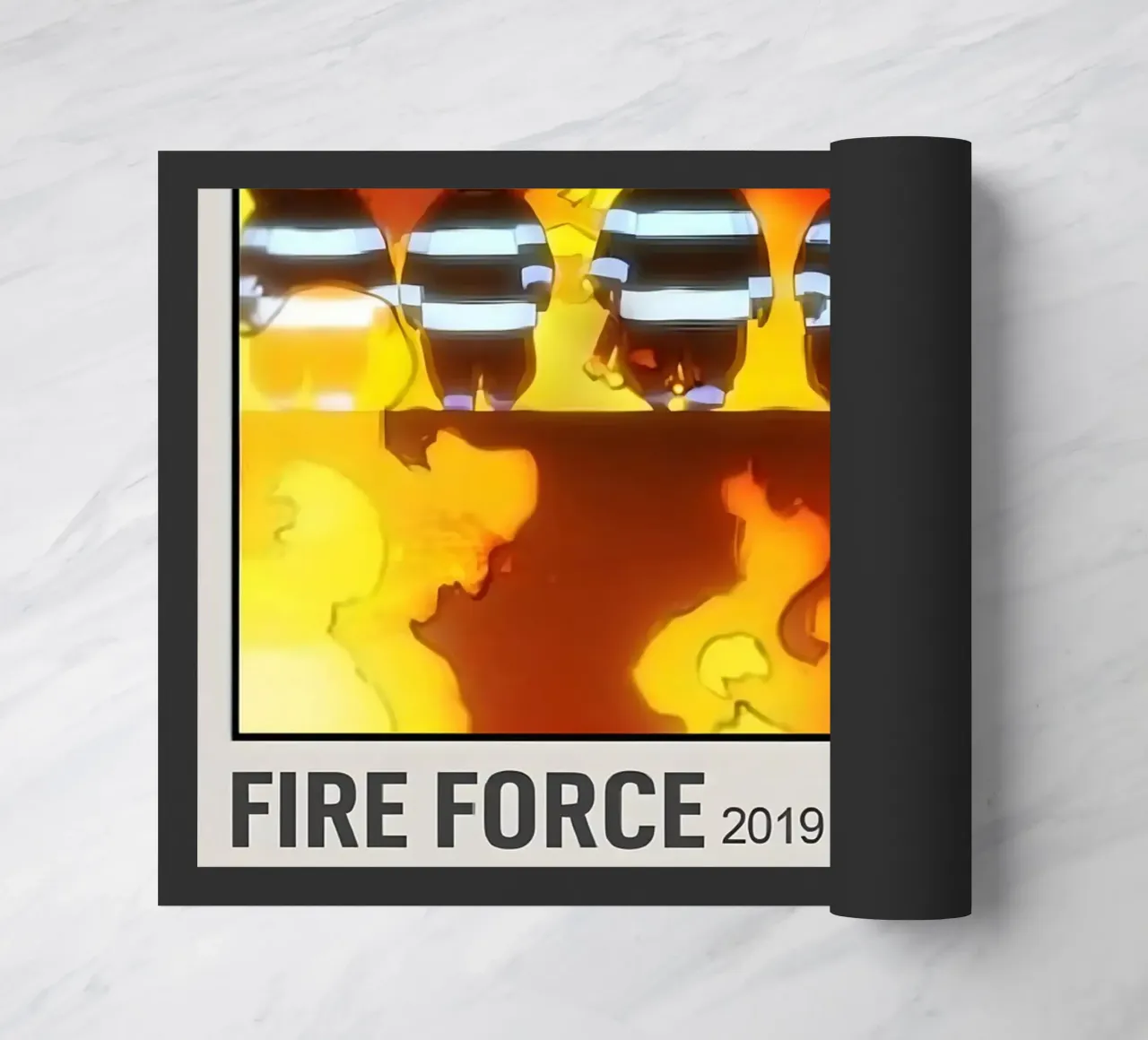 FIRE FORCE 2019 doormat by Totoya