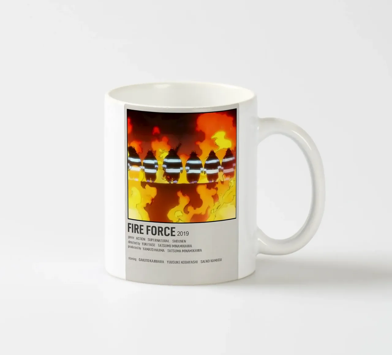 FIRE FORCE 2019 tazza in ceramica da Totoya
