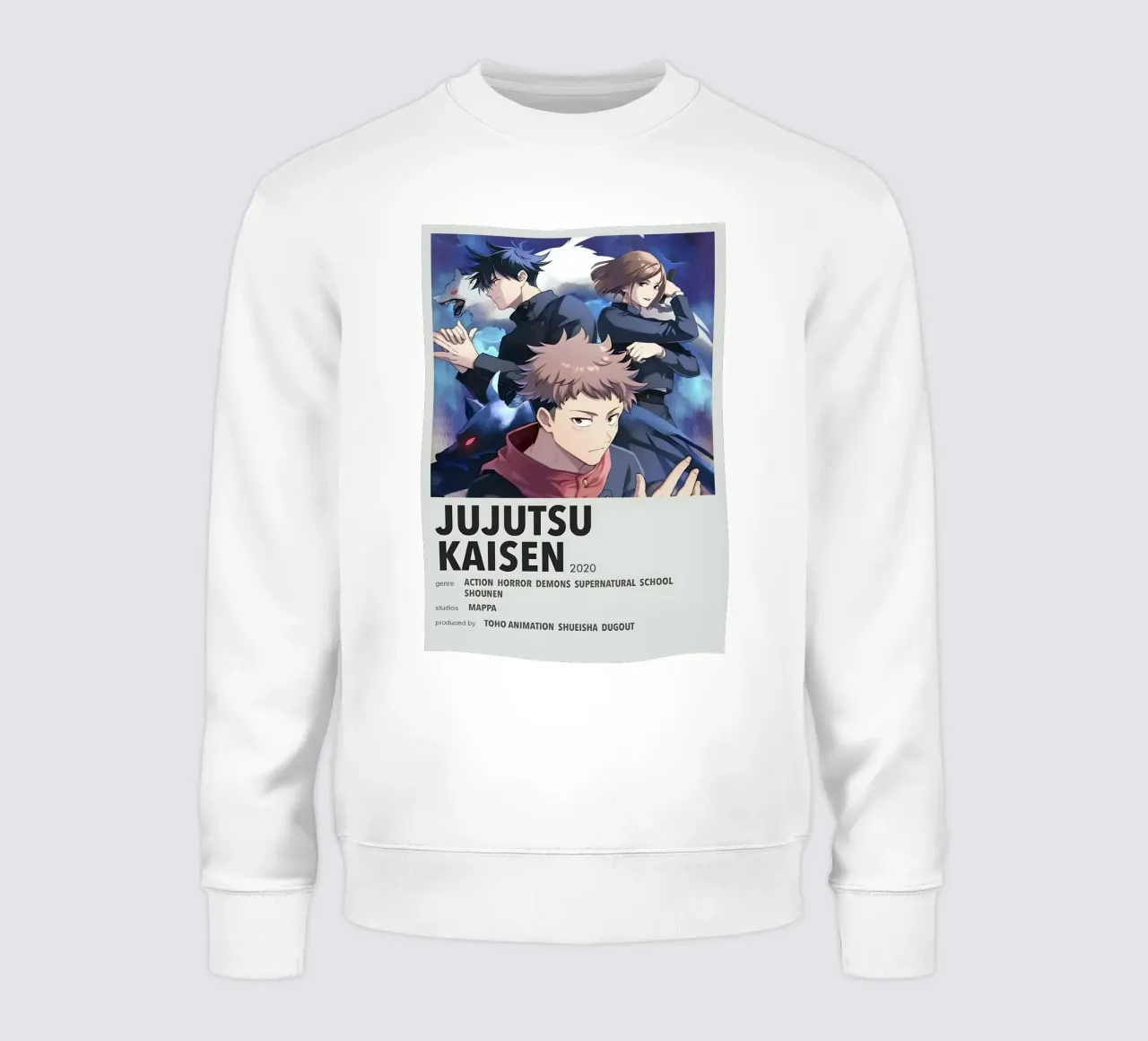 JUJUTSU KAISEN  2020 felpa da Totoya