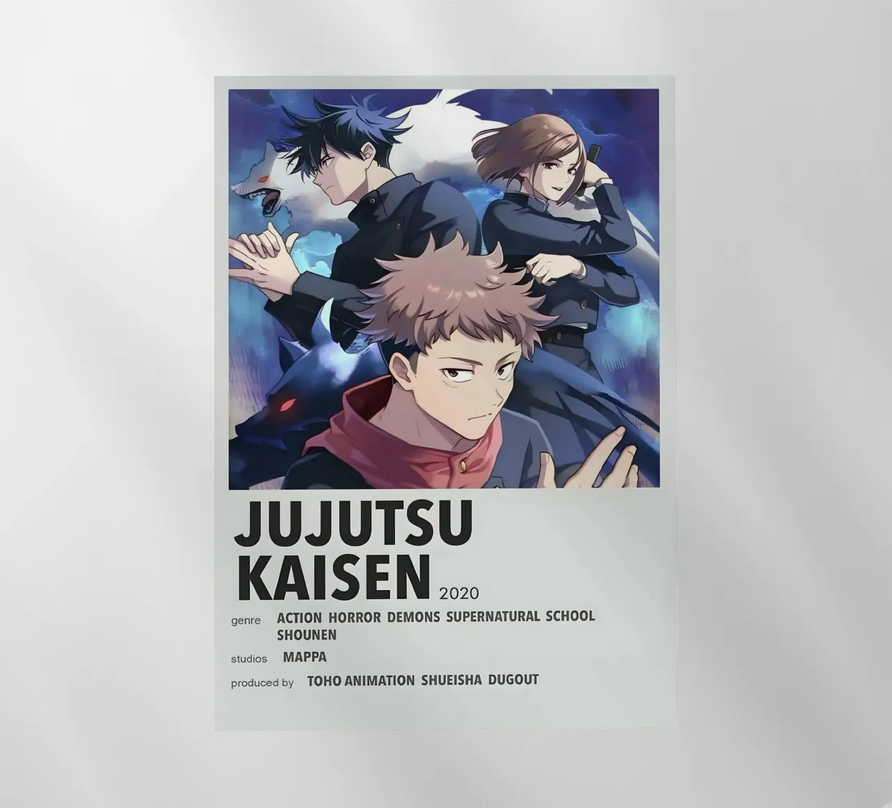 JUJUTSU KAISEN  2020 pellicola backlit da Totoya