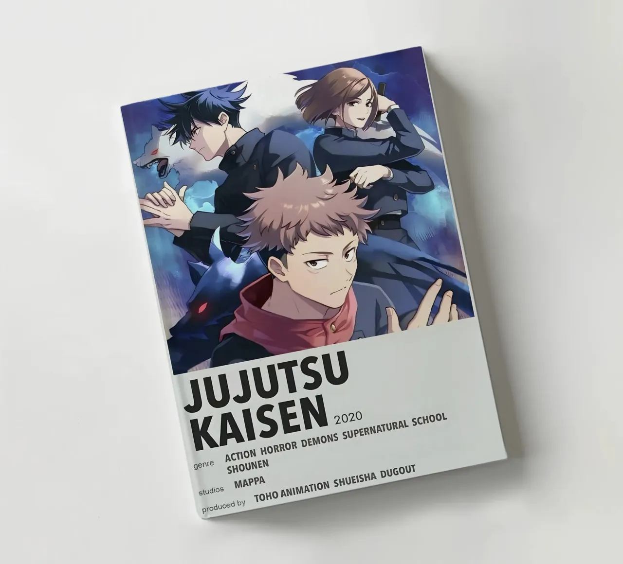 JUJUTSU KAISEN  2020 notebook by Totoya