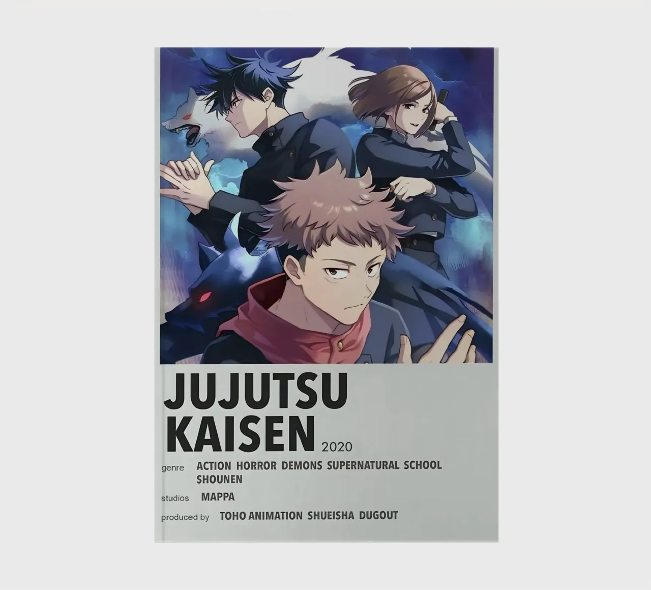 JUJUTSU KAISEN  2020 notebook by Totoya