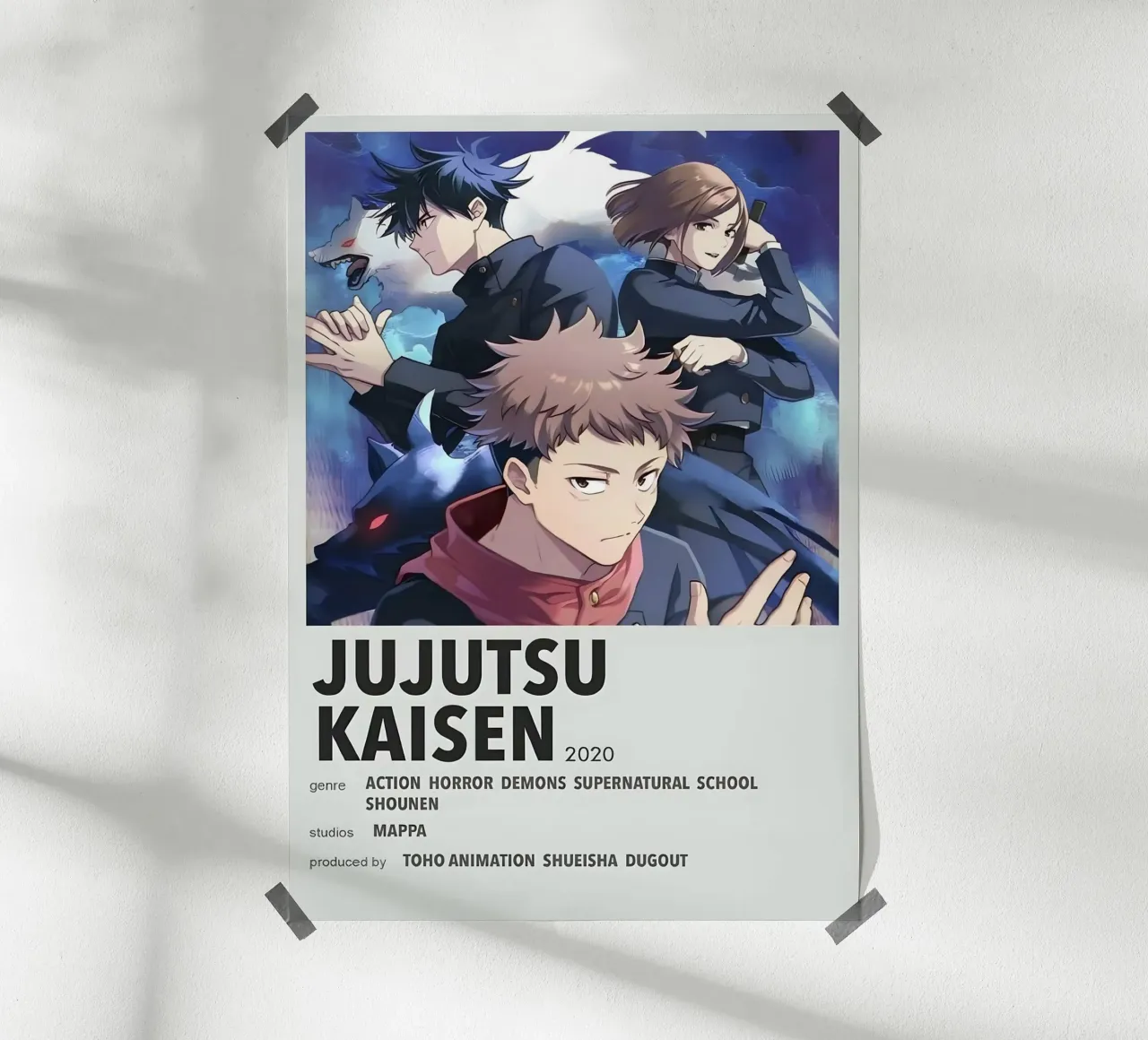 JUJUTSU KAISEN  2020 carta hahnemühle da Totoya
