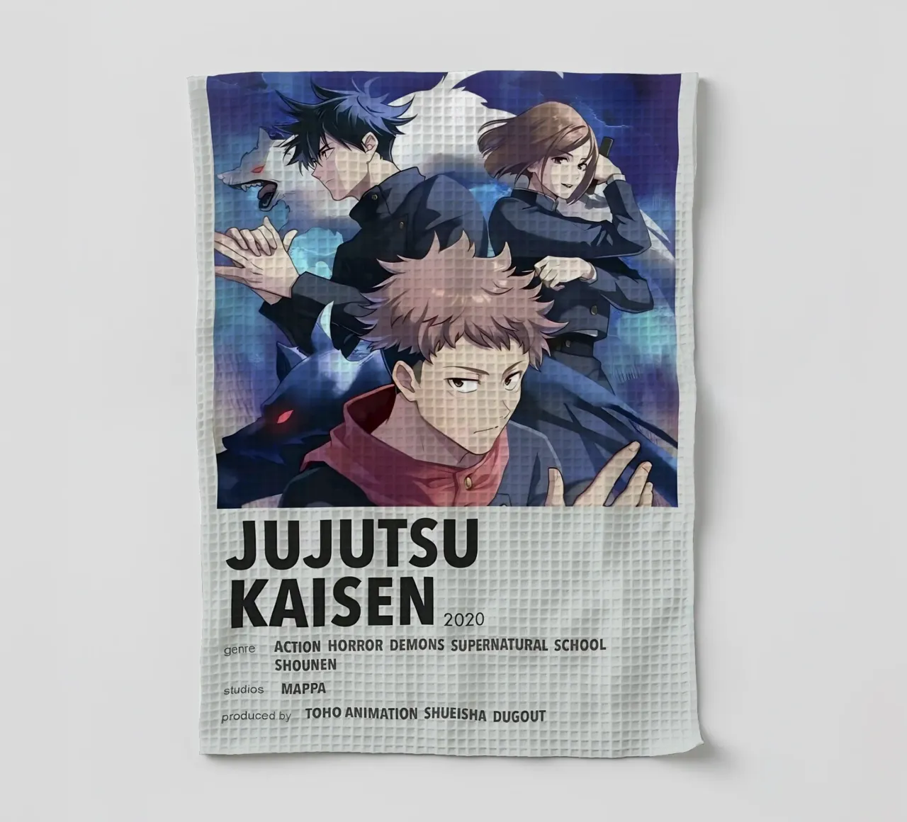 JUJUTSU KAISEN  2020 canovaccio da cucina da Totoya