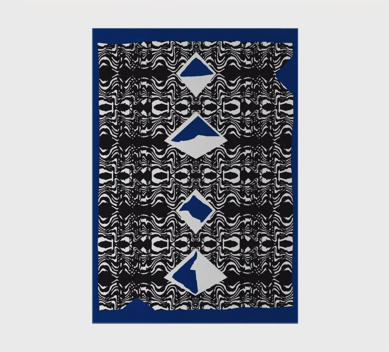 Pattern contemporary art notebook by Little Dean
