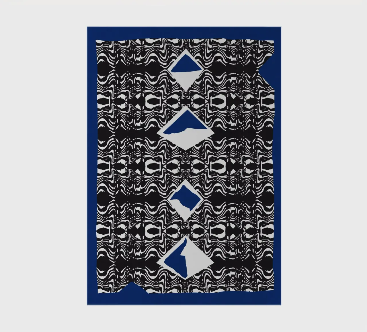 Pattern contemporary art notebook by Little Dean