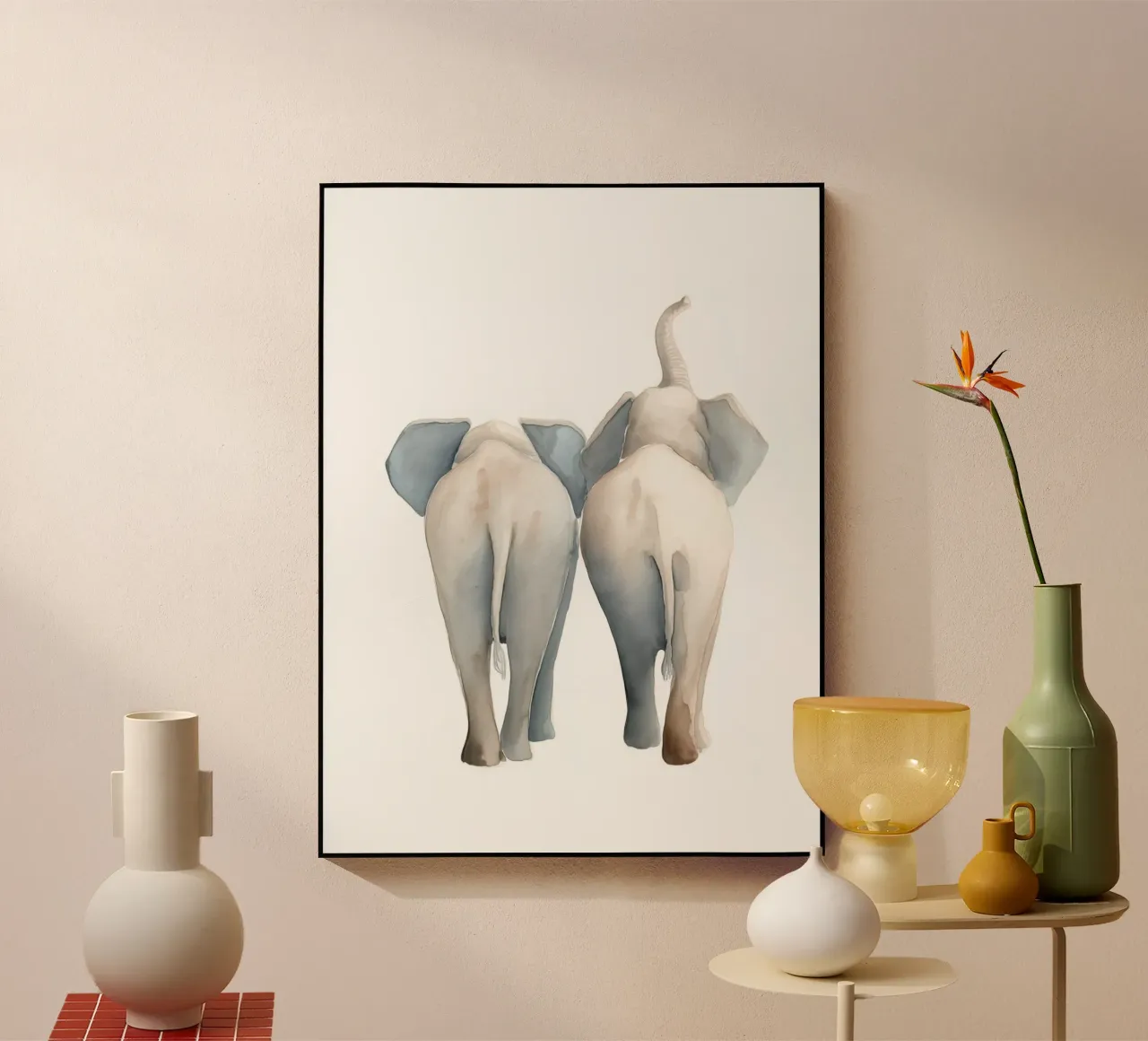 Elephant walk plexiglass da Carinaprint