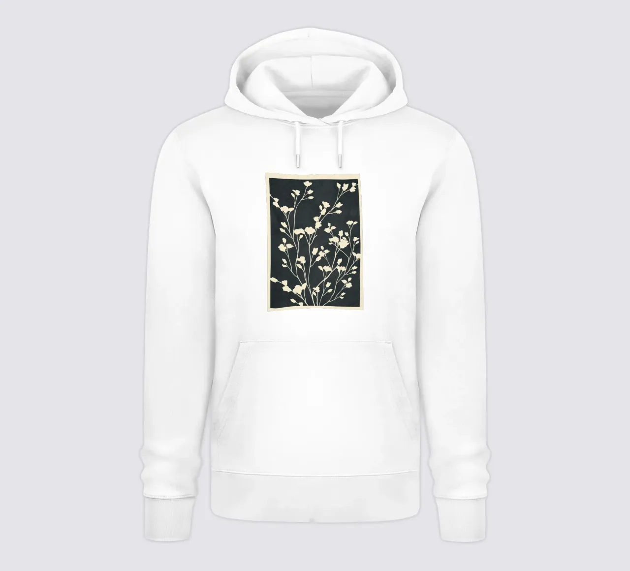 Minimal Branches Art 1 hoodie by Nadjaa