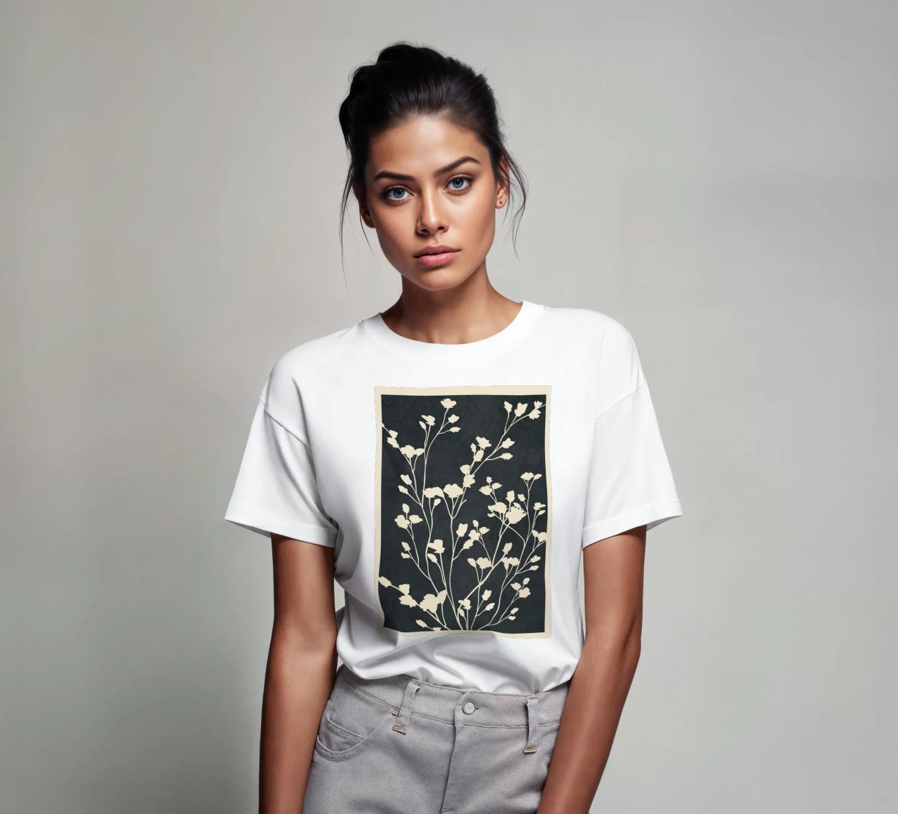 Minimal Branches Art 1 t-shirt da Nadjaa